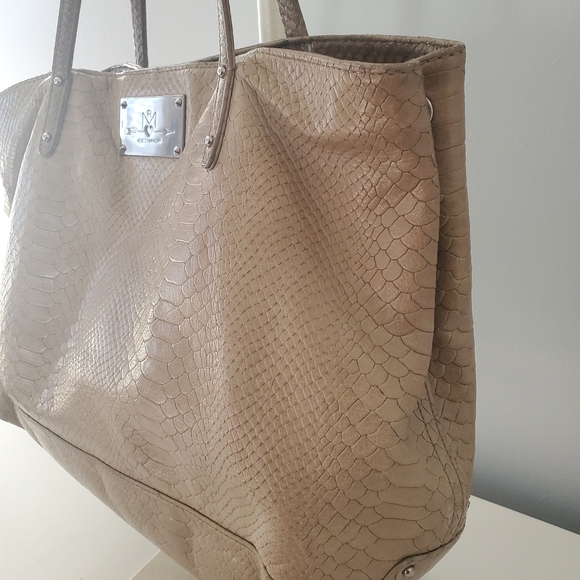 Rebecca Minkoff Taupe Leather Shoulder Bag - Picture 6 of 8